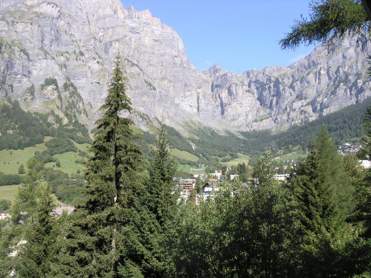 Appartamento Haus Tarbey Leukerbad Esterno foto