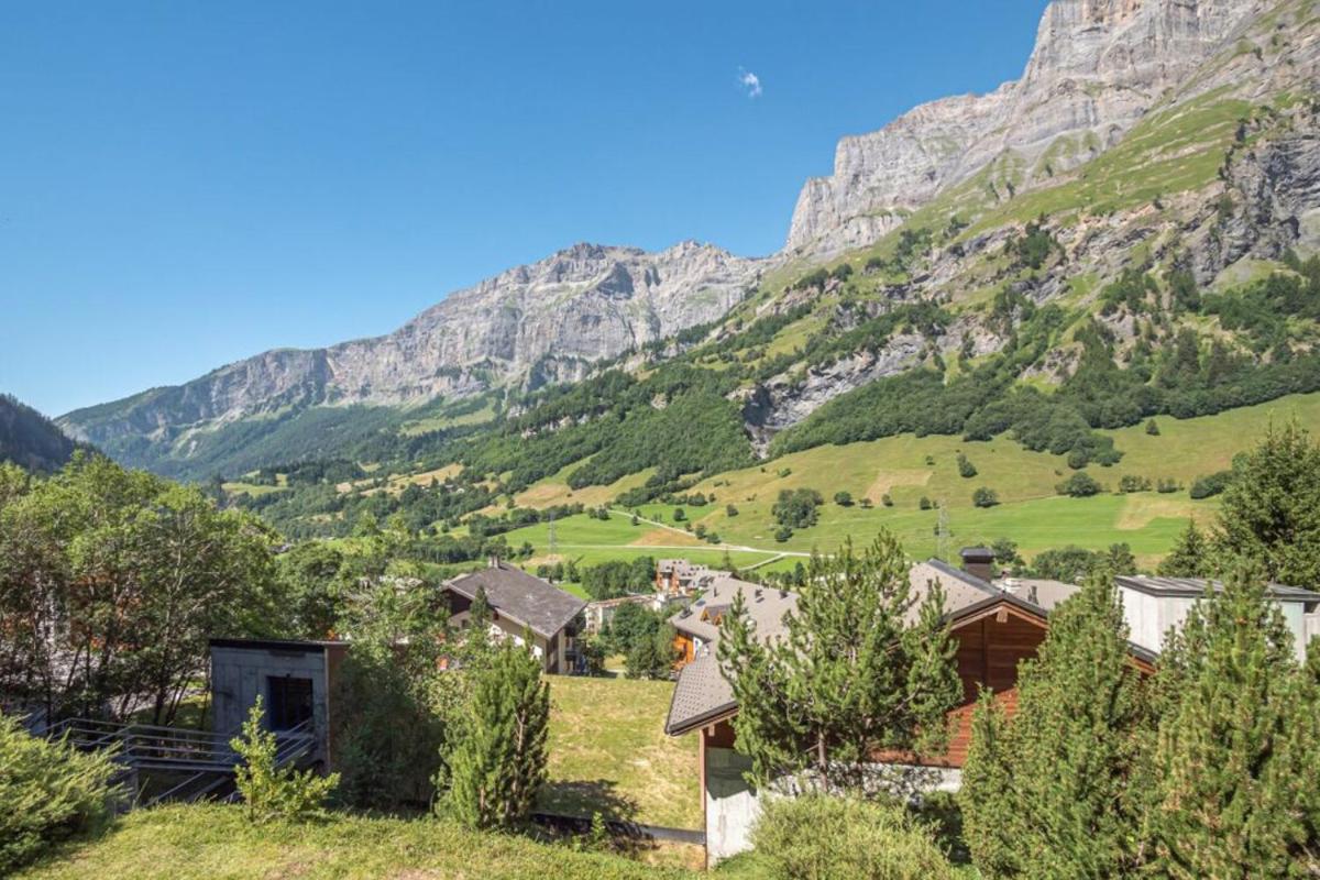 Appartamento Haus Tarbey Leukerbad Esterno foto