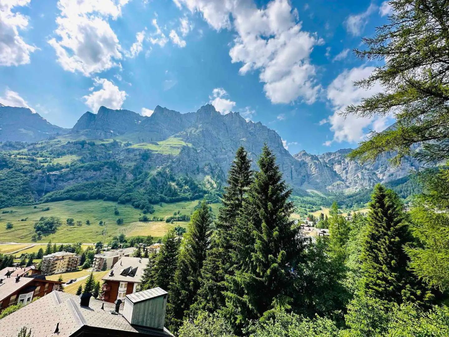 Appartamento Haus Tarbey Leukerbad Esterno foto